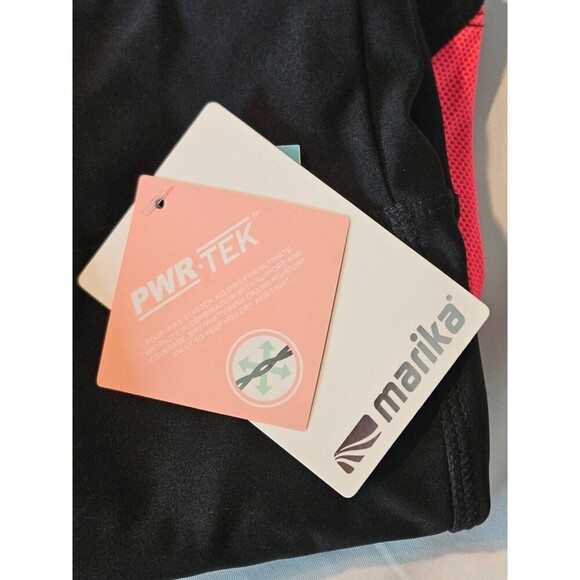 NWT Marika Black Power Tek Leggings S push up Pink - Picture 11 of 12